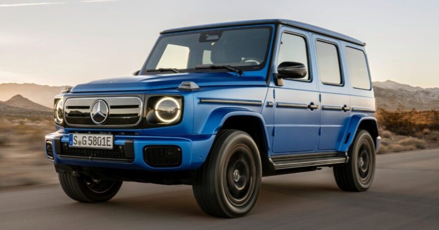 Mercedes G 580 Battery Range